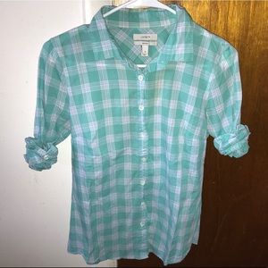 Jcrew plaid shirt